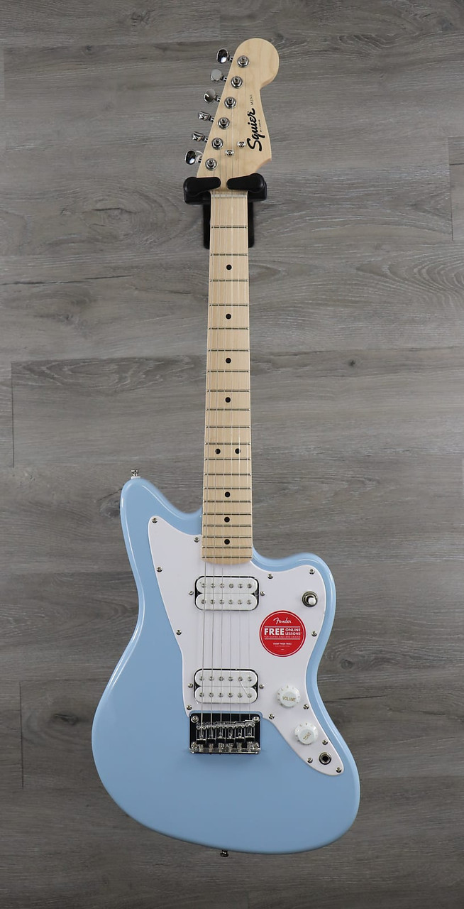 Squier Mini Jazzmaster HH Daphne Blue - K&S Music Center LLC