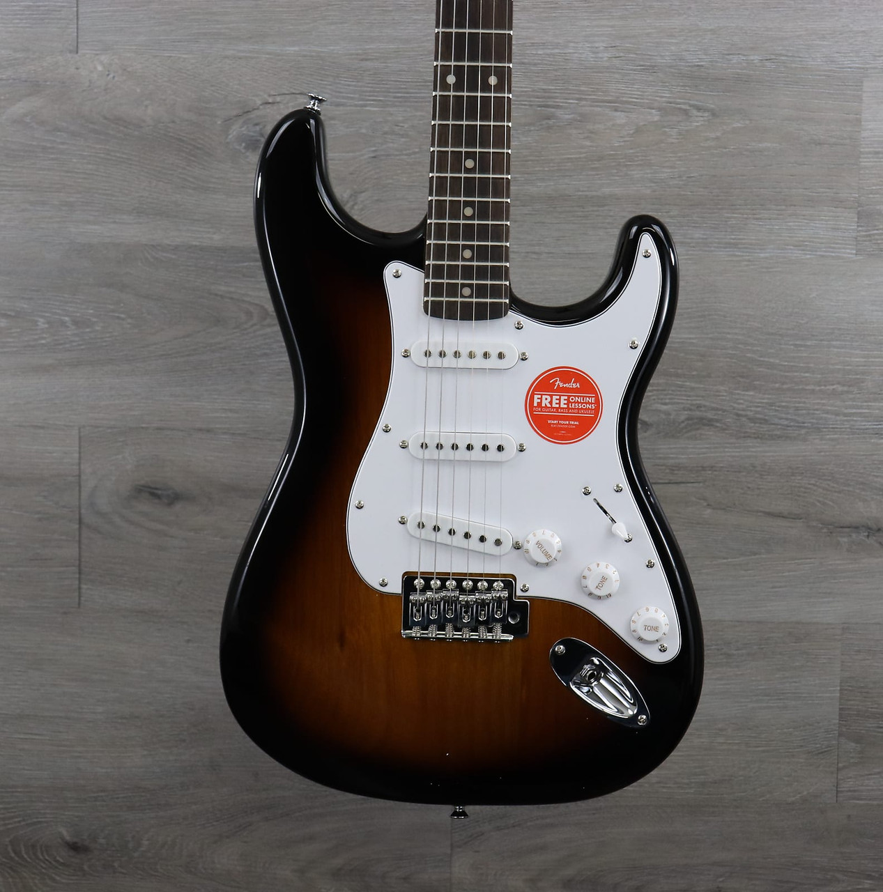 Squier Affinity Series™ Stratocaster® Brown Sunburst - K&S Squier Affinity Series™ Stratocaster® Brown Sunburst - K&S