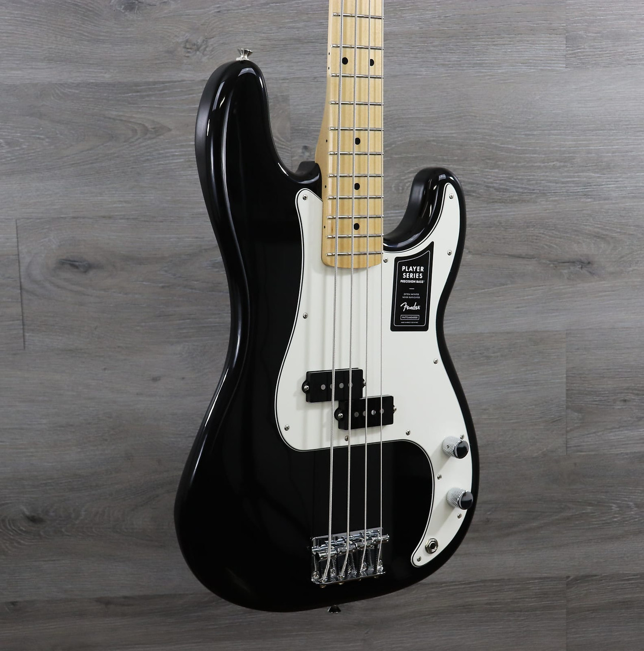 Fender Player Precision Bass with Maple Fretboard Black - K&S