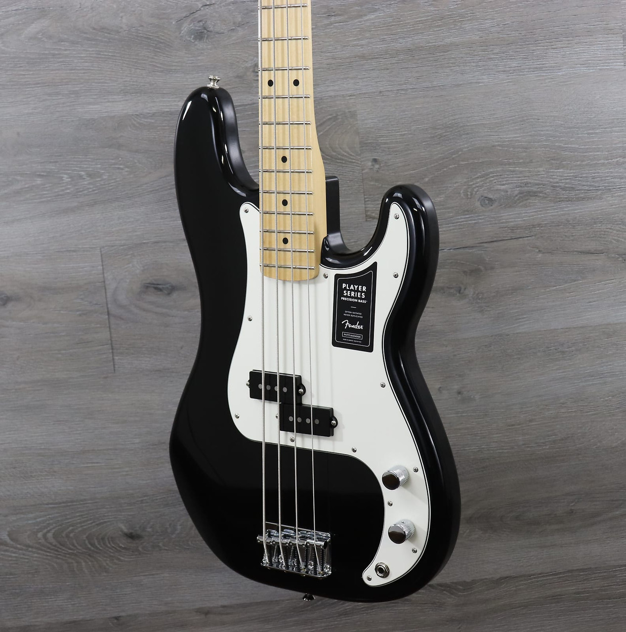 Fender Player Precision Bass with Maple Fretboard Black - K&S