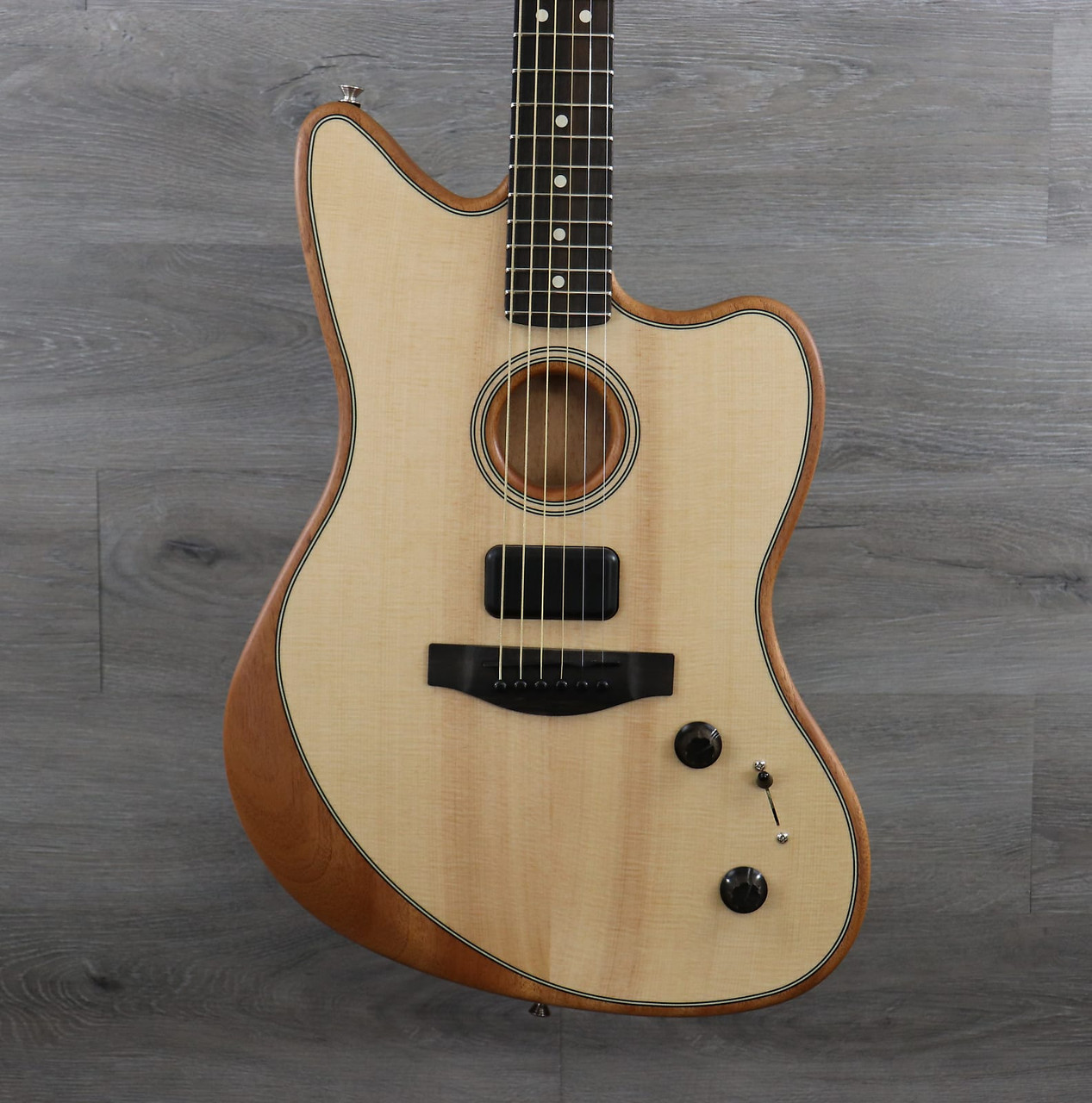 Fender American Acoustasonic® Jazzmaster® Natural - K&S Music