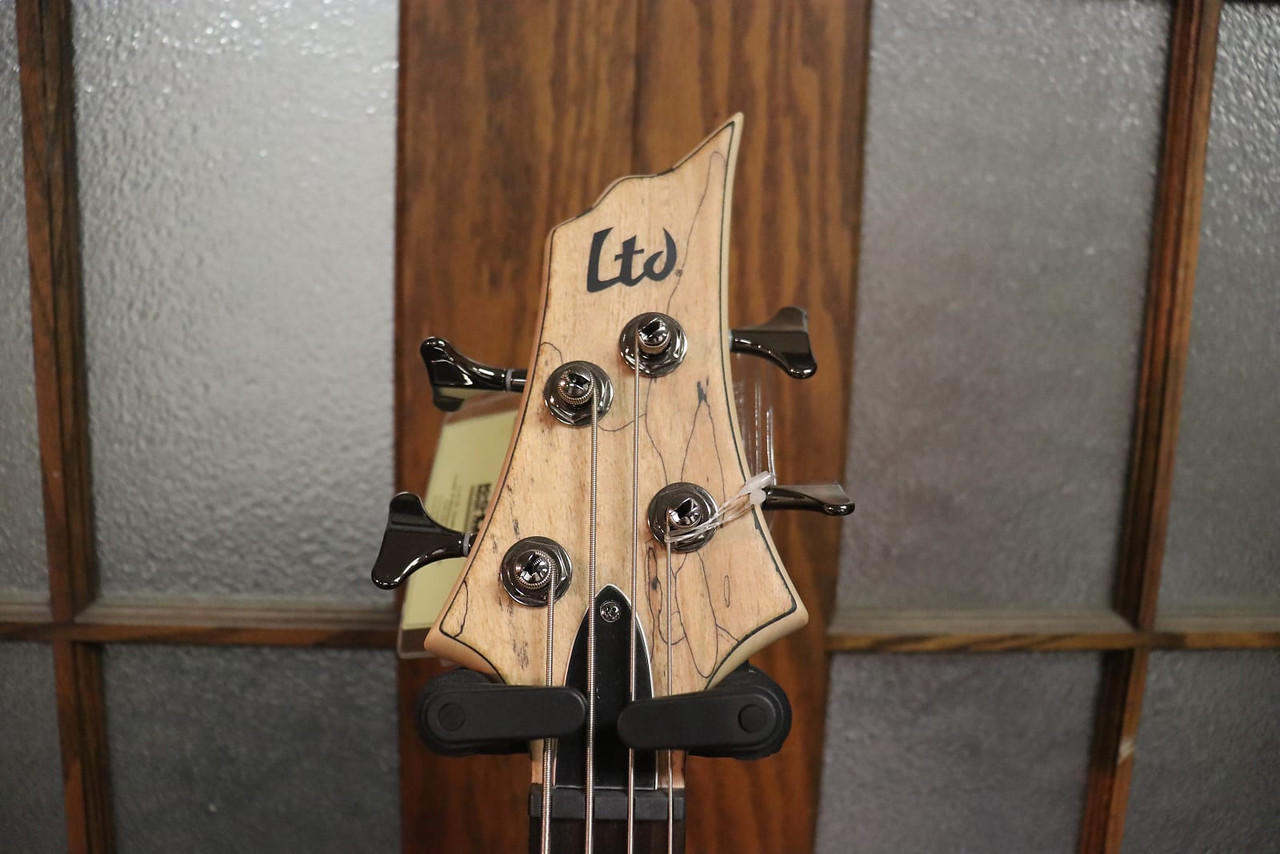 ESP LTD B-204 SM Natural Satin - K&S Music Center LLC