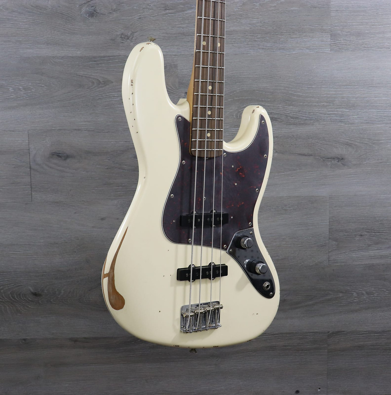 Fender 60th Anniversary Road Worn '60s Jazz Bass Olympic White