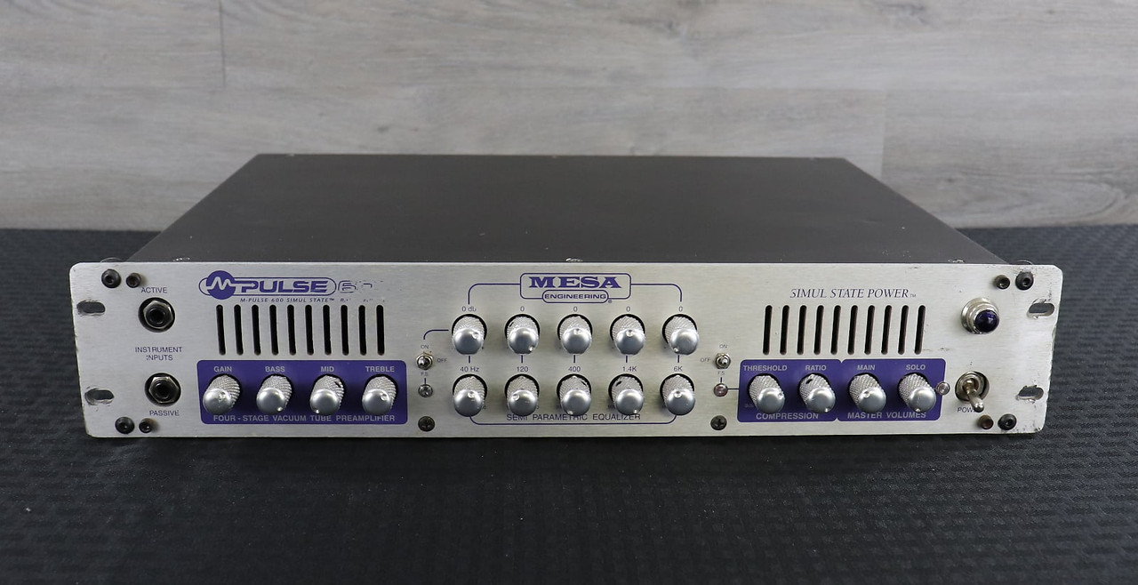Mesa Boogie 600 M Pulse Bass Amplifier