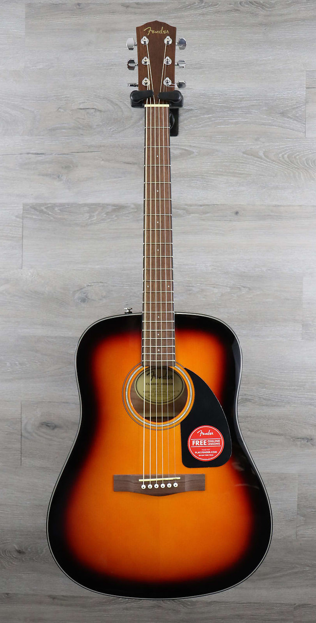 Fender CD-60 V3 with Walnut Fretboard Sunburst - K&S Music Center LLC