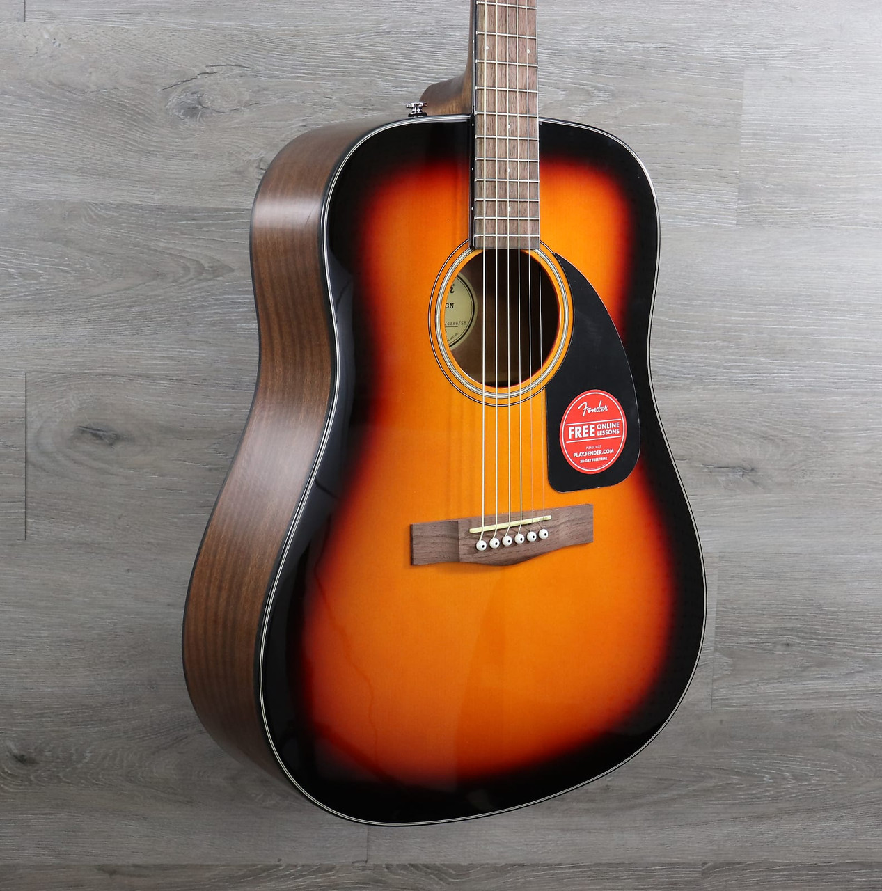 Fender CD-60 V3 with Walnut Fretboard Sunburst - K&S Music Center LLC