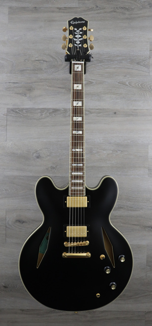 Epiphone Emily Wolfe Sheraton Stealth - Black Aged Gloss