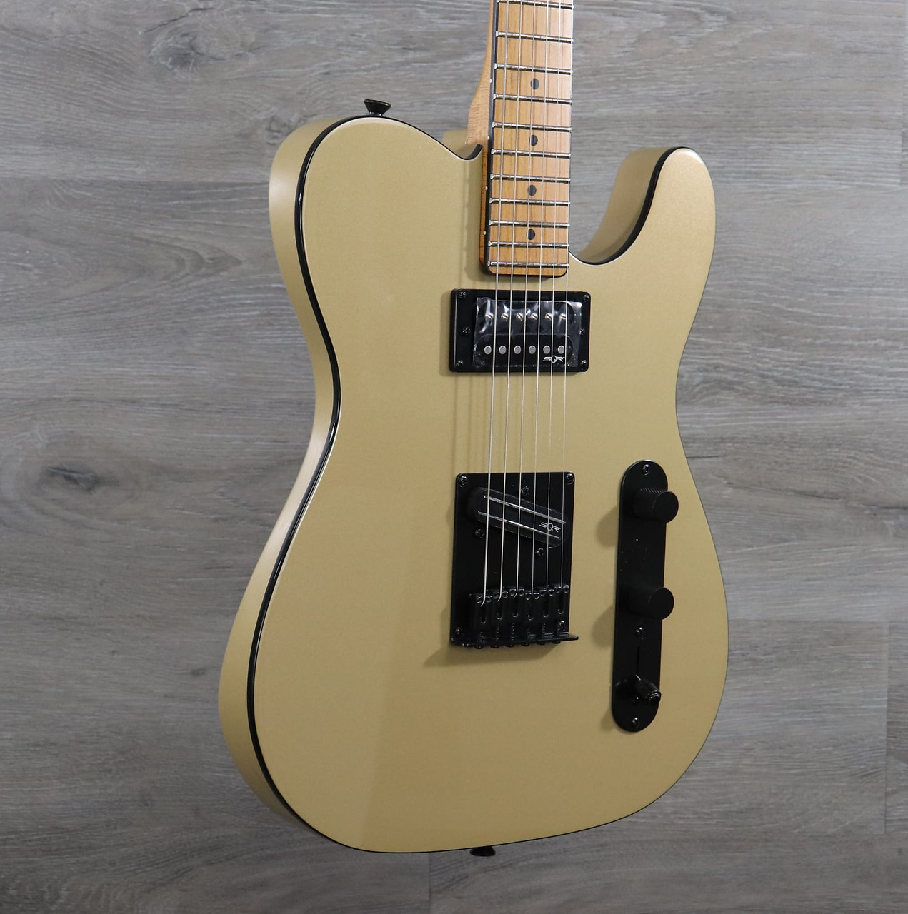 Squier Contemporary Telecaster Gold 美品 Squier Contemporary Telecaster RH Shoreline Gold - K&S Music