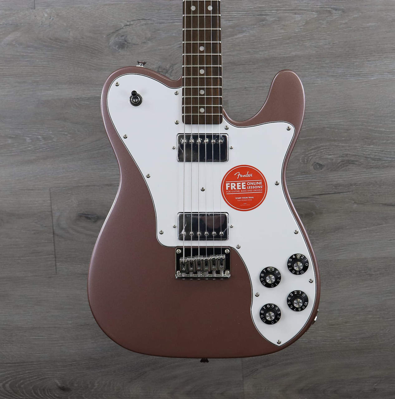 Squier AFFINITY SERIES™ TELECASTER® DELUXE Burgundy Mist