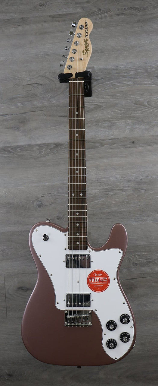 Squier AFFINITY SERIES™ TELECASTER® DELUXE Burgundy Mist - K&S