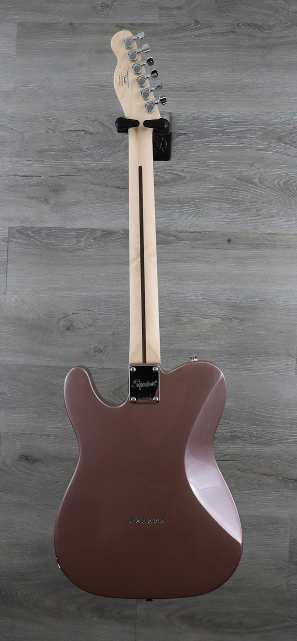 Squier バーガンディー テレキャスター SquierAffinity Series Telecaster Deluxe -Burgundy Mist / Laurel