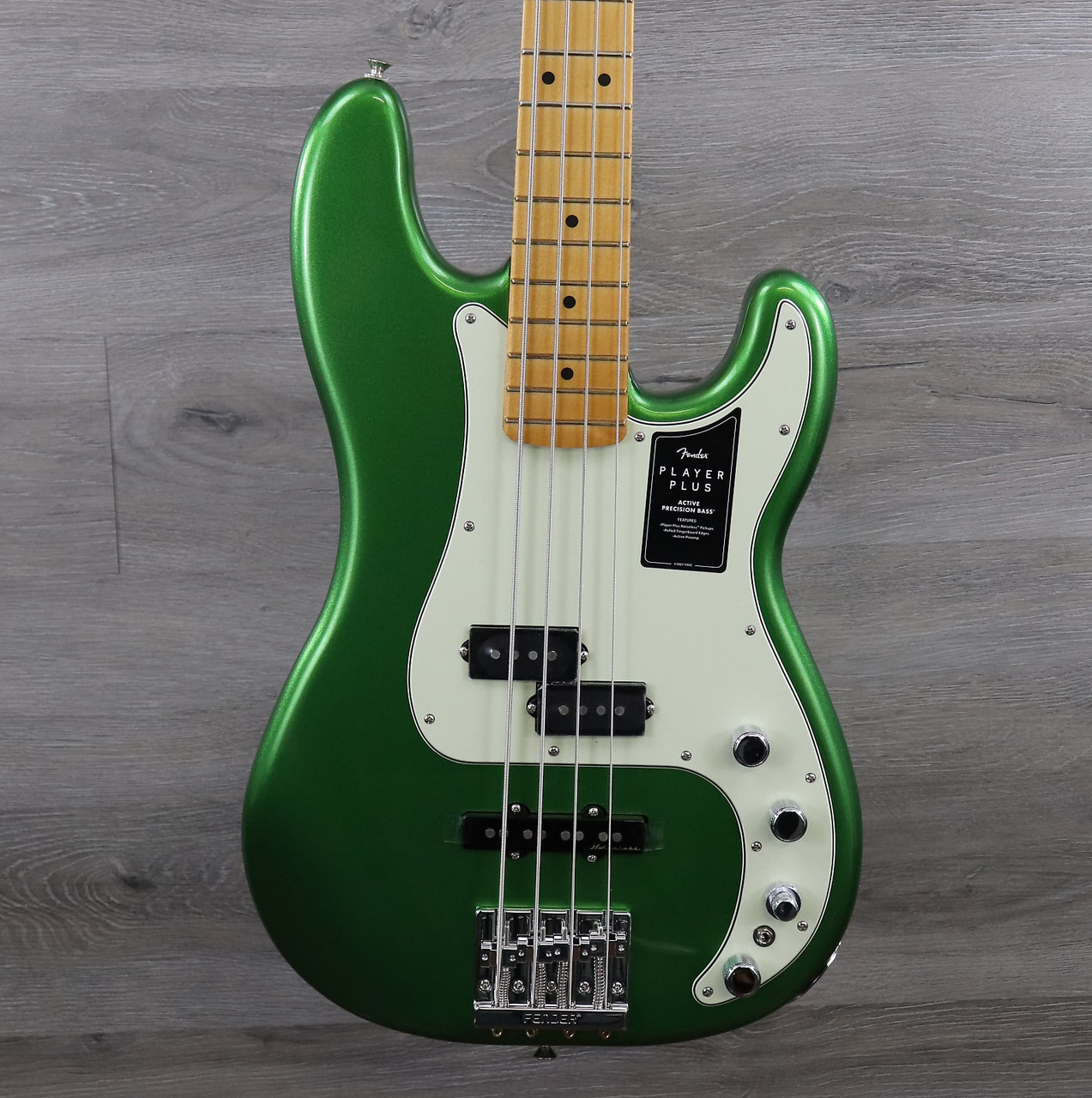 Fender Player Plus precision Bass Cosmic Jade - K&S Music Center LLC