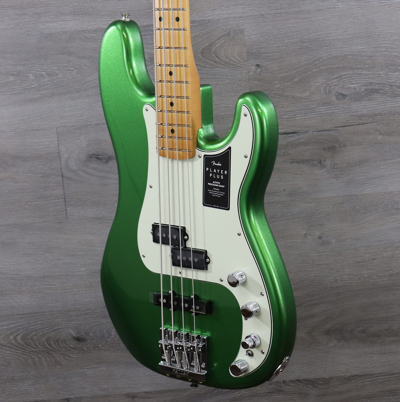 Fender Player Plus precision Bass Cosmic Jade - K&S Music Center LLC