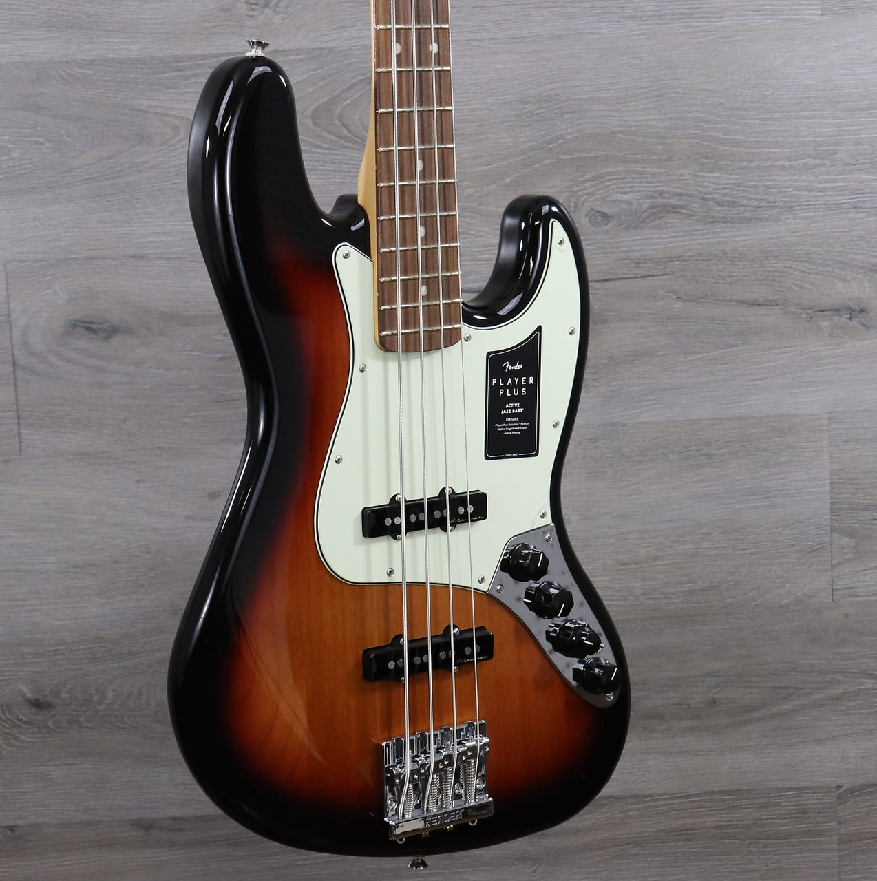 Fender Player Plus Jazz Bass 3 Color Sunburst - K&S Music Center LLC