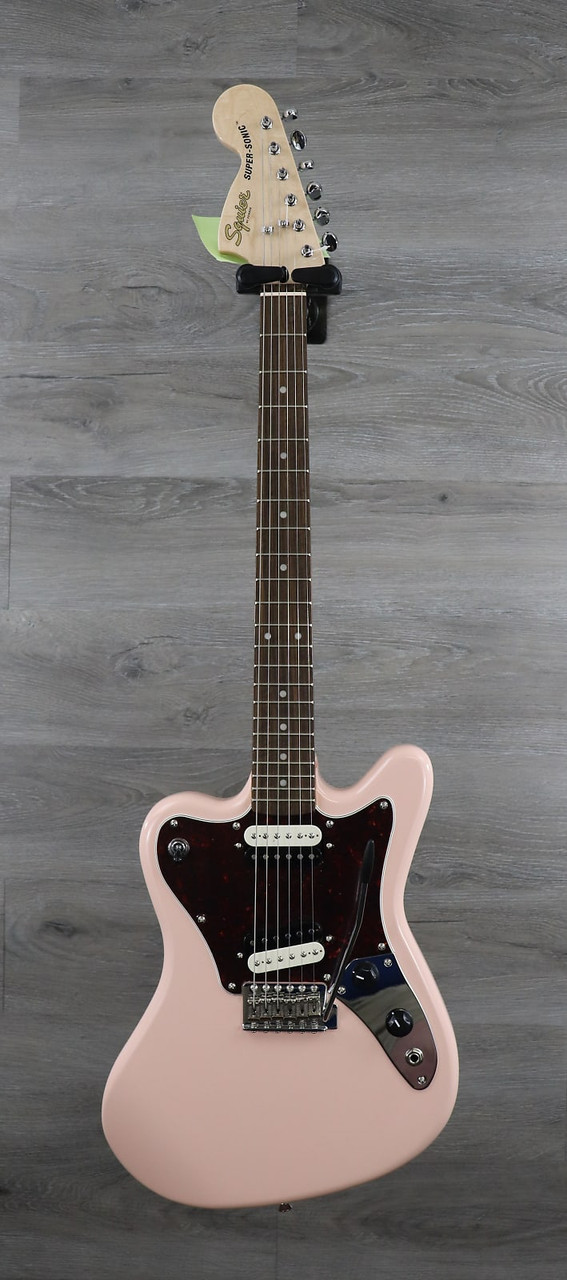 Squier By Fender Super-Sonic Shell Pink | eBay