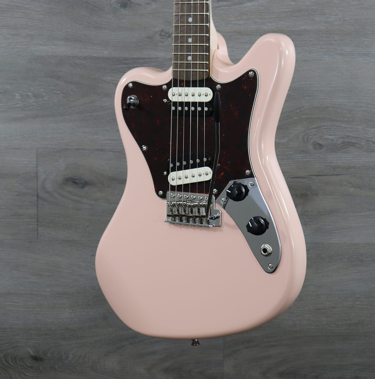 Squier Paranormal Super-Sonic Shell Pink - K&S Music Center LLC
