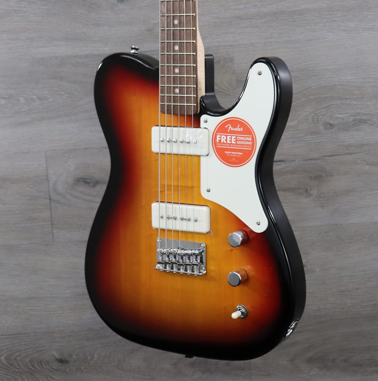 Squier Paranormal Baritone Cabronita Telecaster 3 Color Sunburst
