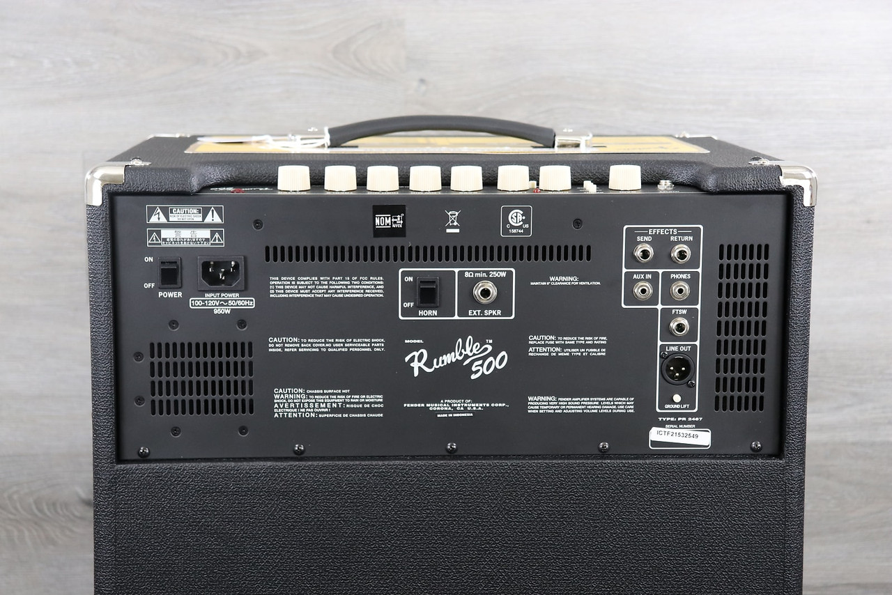 Fender Rumble 500 V3 500-Watt 2x10