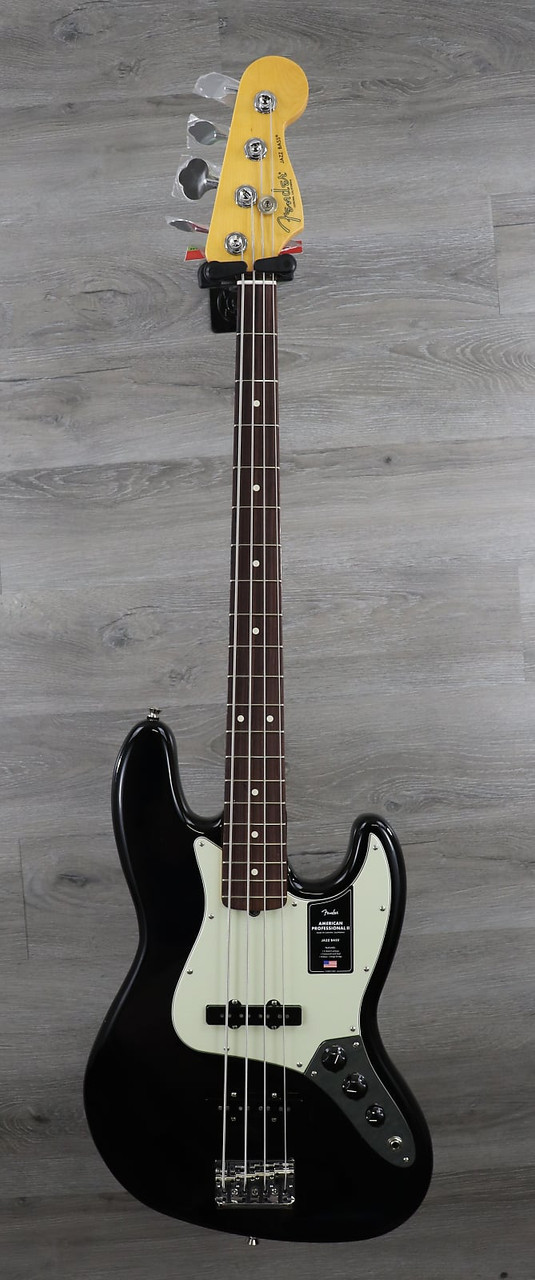 Fender American Professional II Jazz Bass with Rosewood Fretboard Black