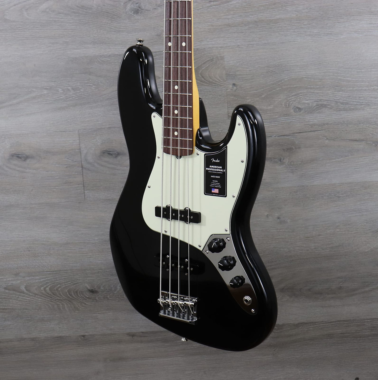 Fender American Professional II Jazz Bass with Rosewood Fretboard Black