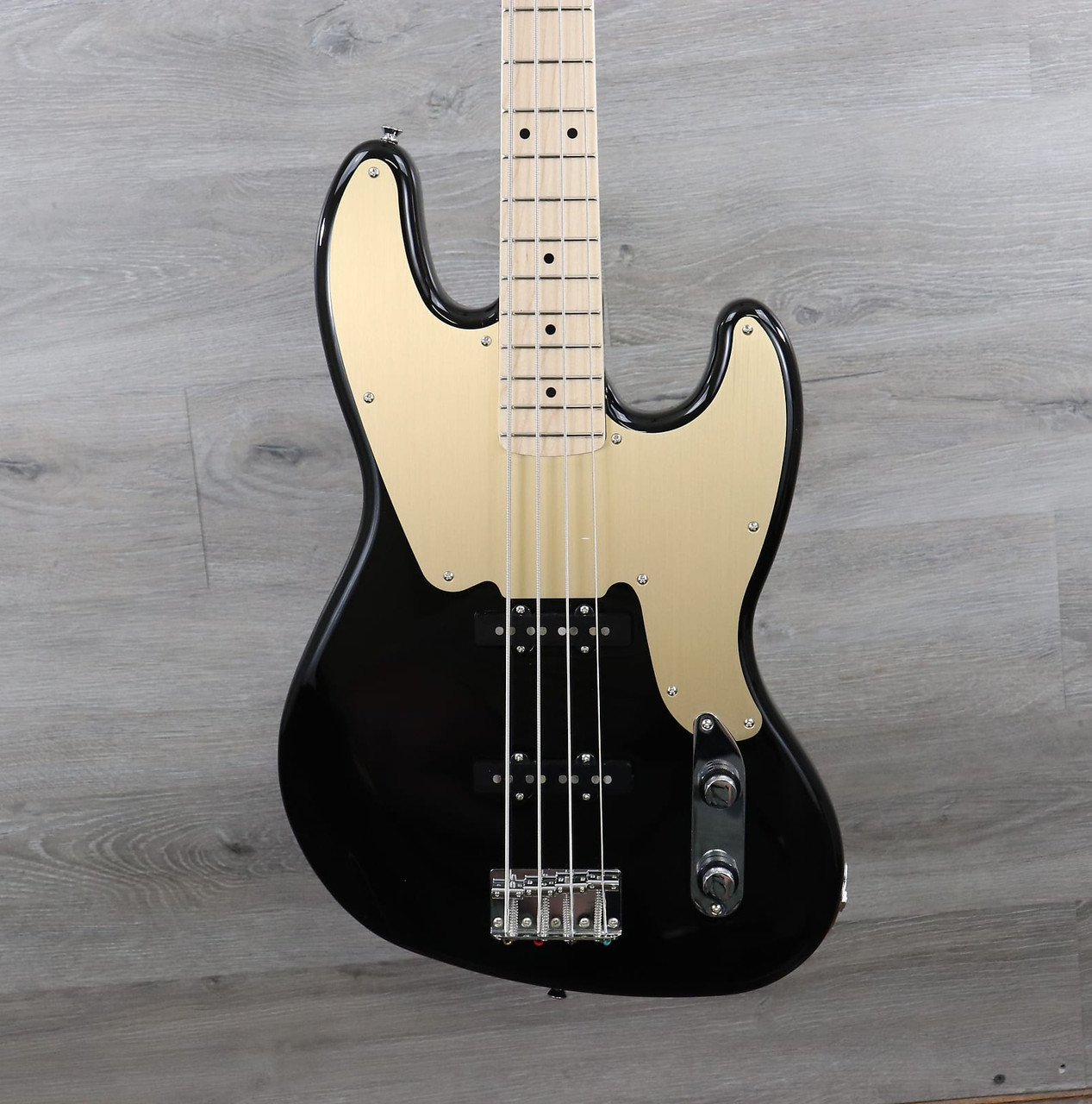 Squier Paranormal Jazz Bass '54 Black - K&S Music Center LLC