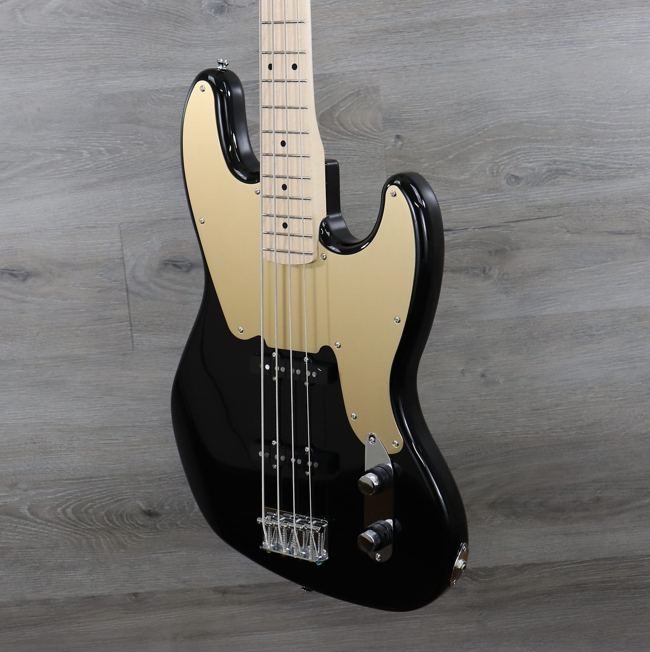 Squier Paranormal Jazz Bass '54 Black - K&S Music Center LLC