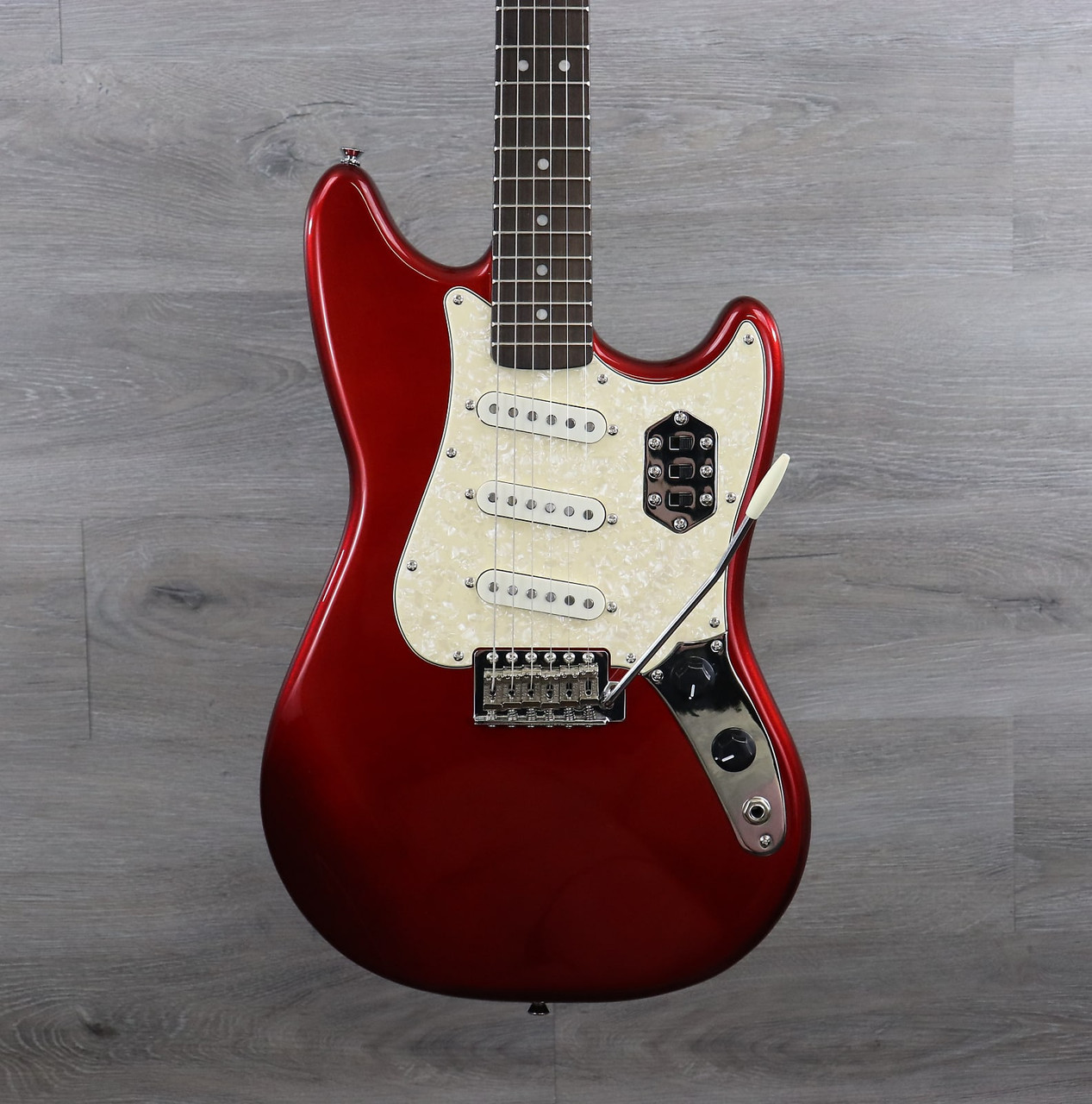 SQUIER サイクロン Candy Apple Red - ギター