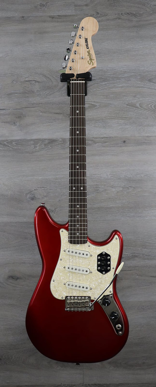 Squier Paranormal Cyclone Candy Apple Red - K&S Music Center LLC