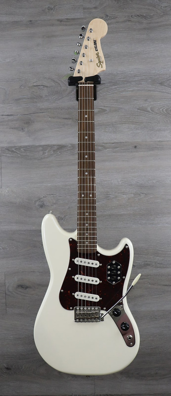 Squier Paranormal Cyclone Pearl White - K&S Music Center LLC