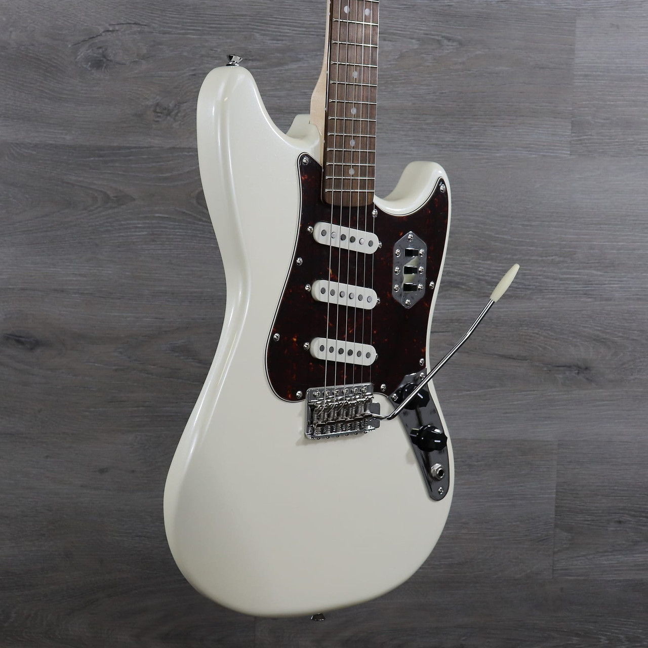 Squier Paranormal Cyclone Pearl White - K&S Music Center LLC