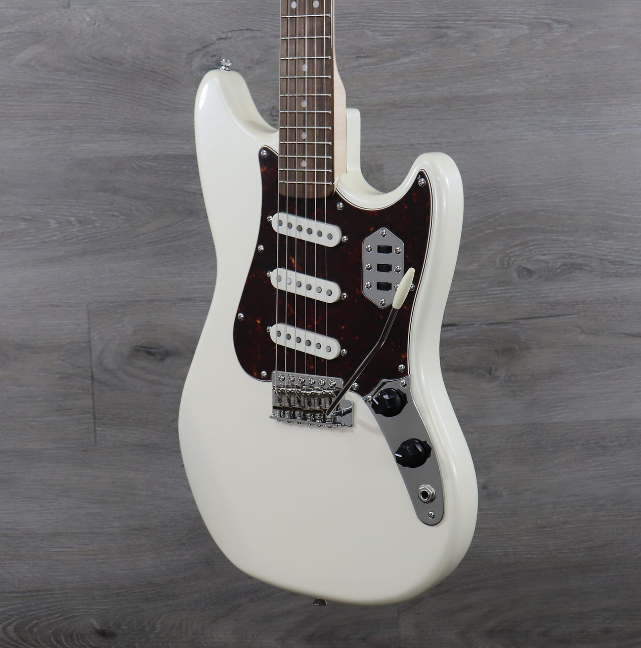Squier Paranormal Cyclone Pearl White - K&S Music Center LLC