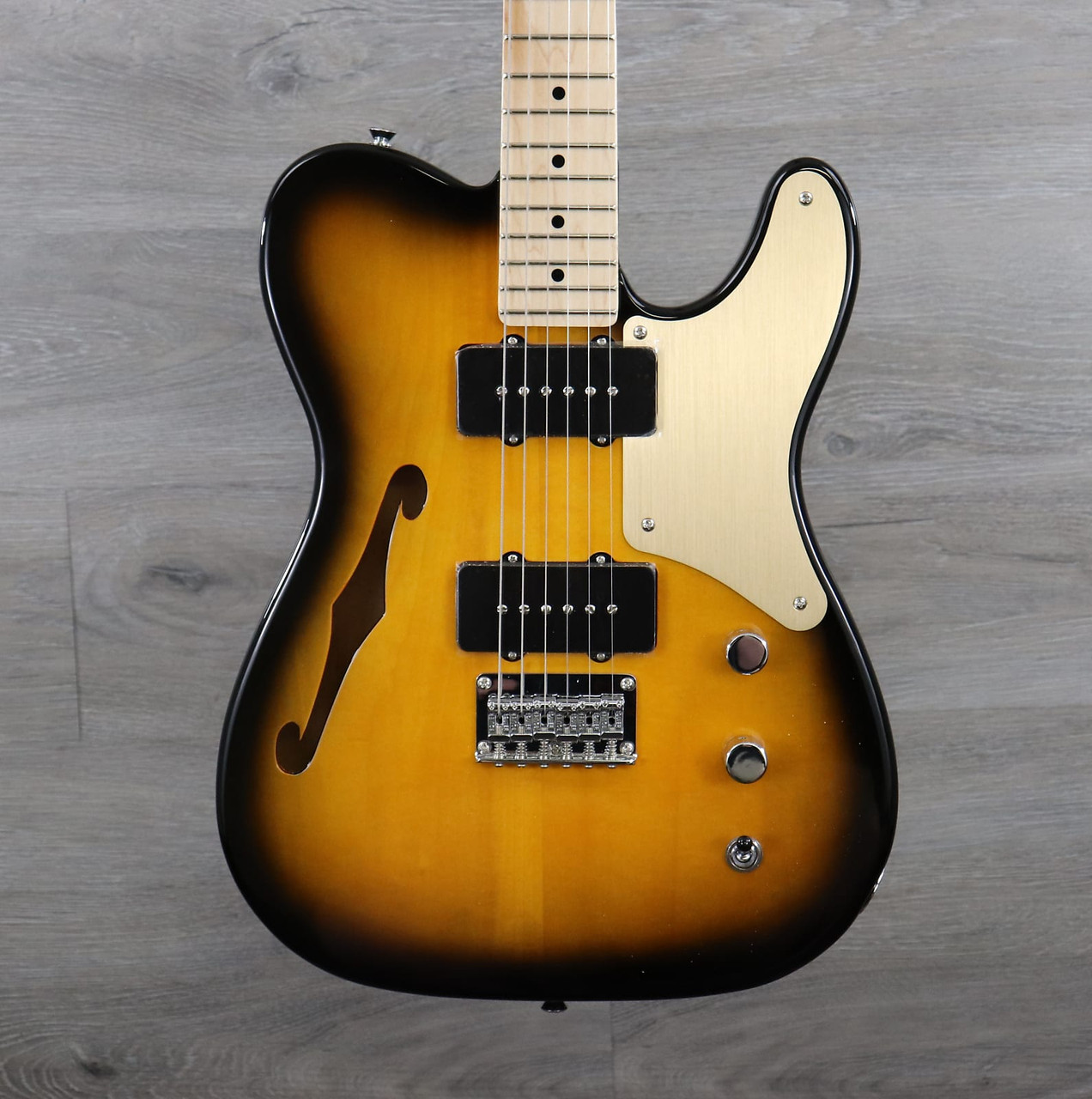 Squier Paranormal Cabronita Telecaster Thinline 2 Color Sunburst
