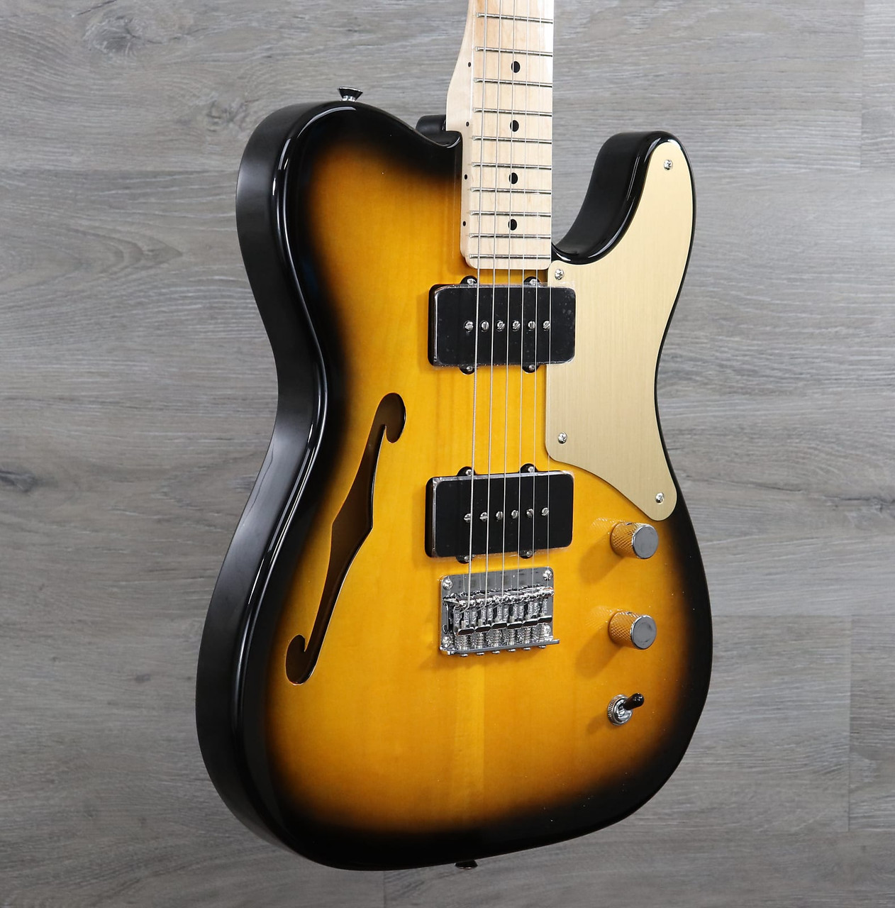 Squier Paranormal Cabronita Telecaster Thinline 2 Color Sunburst