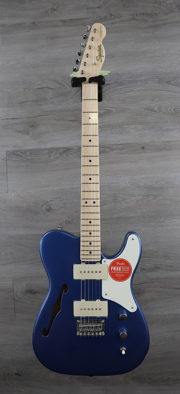 Squier Paranormal Cabronita Telecaster Thinline Lake Placid Blue