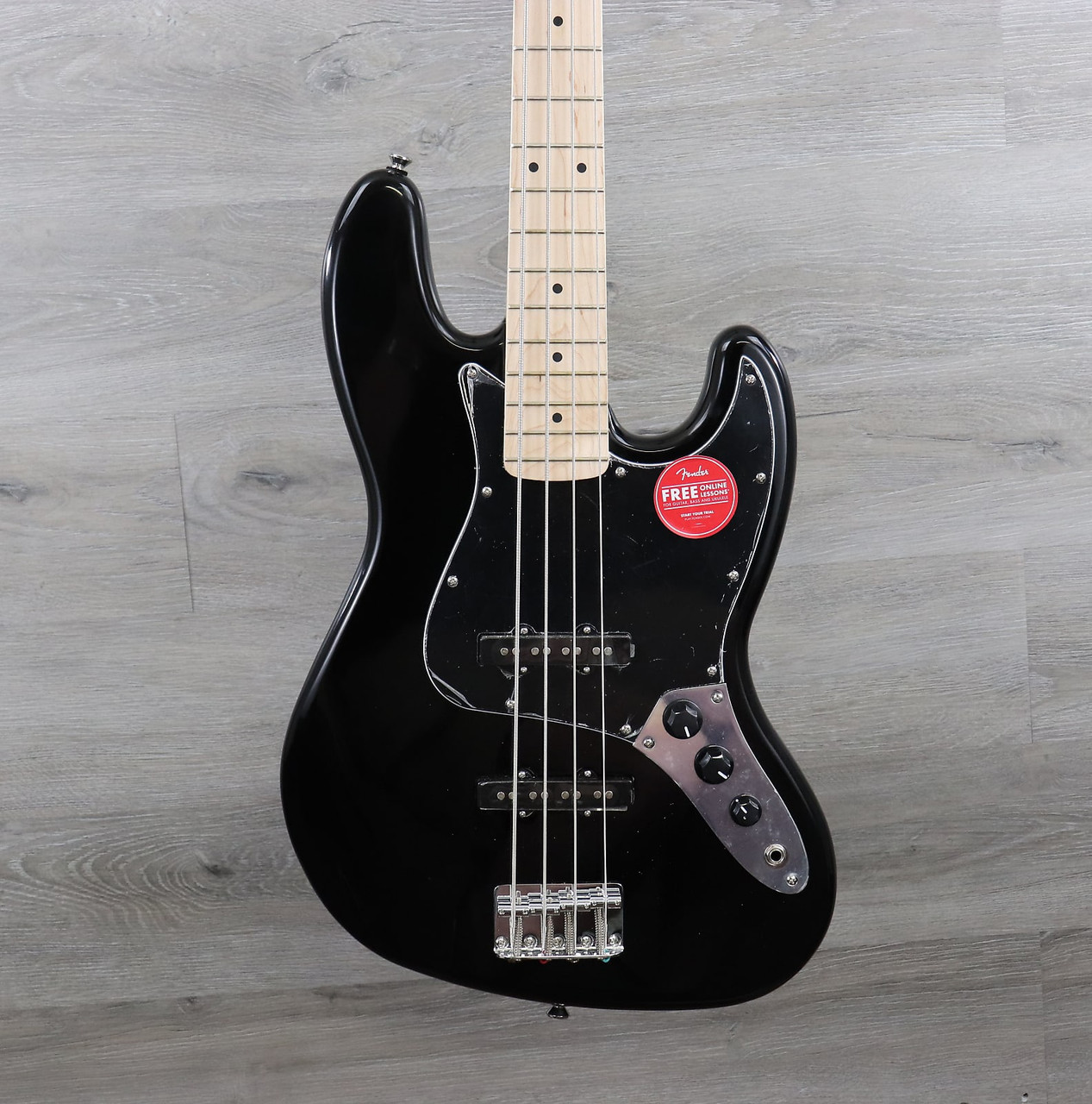 Squier Affinity Jazz Bass Black - K&S Music Center LLC