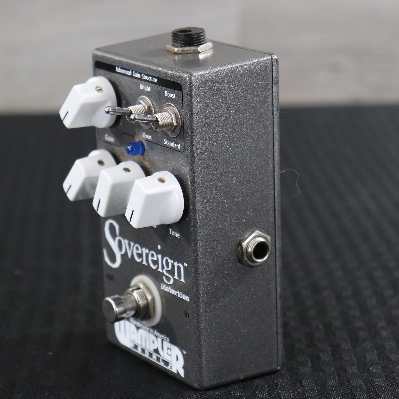 Wampler Sovereign Distortion Gray / Silver - K&S Music Center LLC