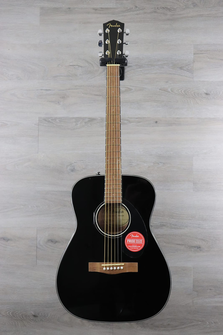 Fender CC-60S V2 with Walnut Fretboard Black - K&S Music Center LLC