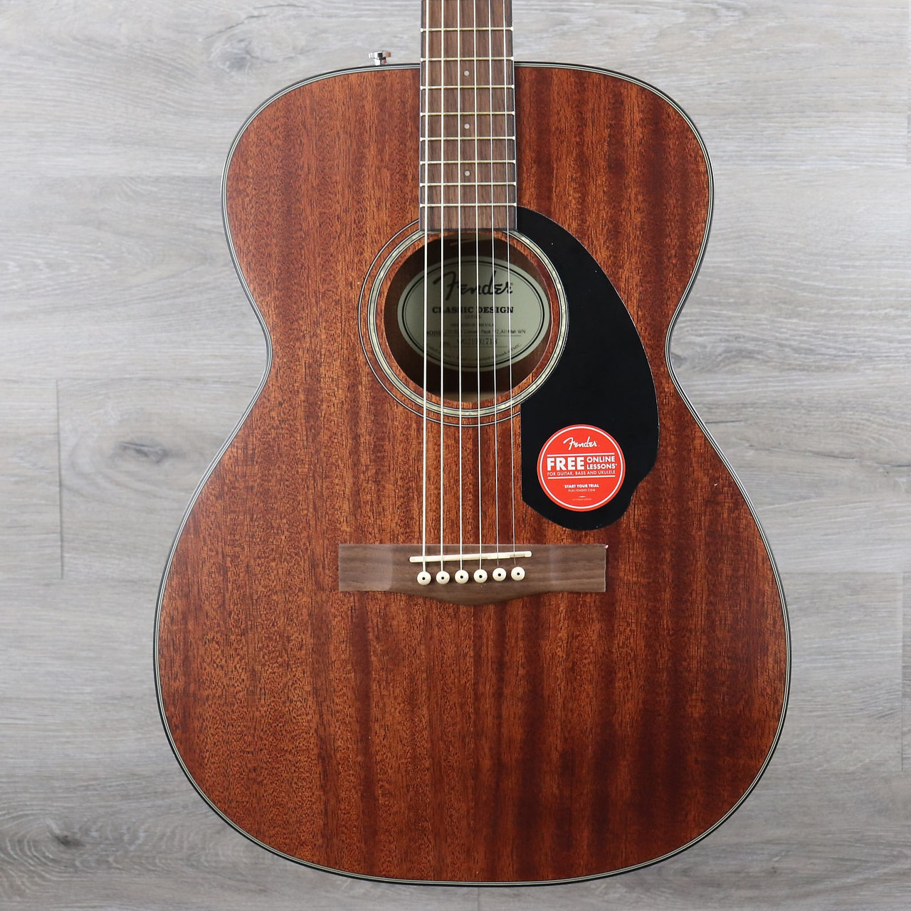 Fender CC-60S Concert Pack V2 All Mahogany Concert with Walnut