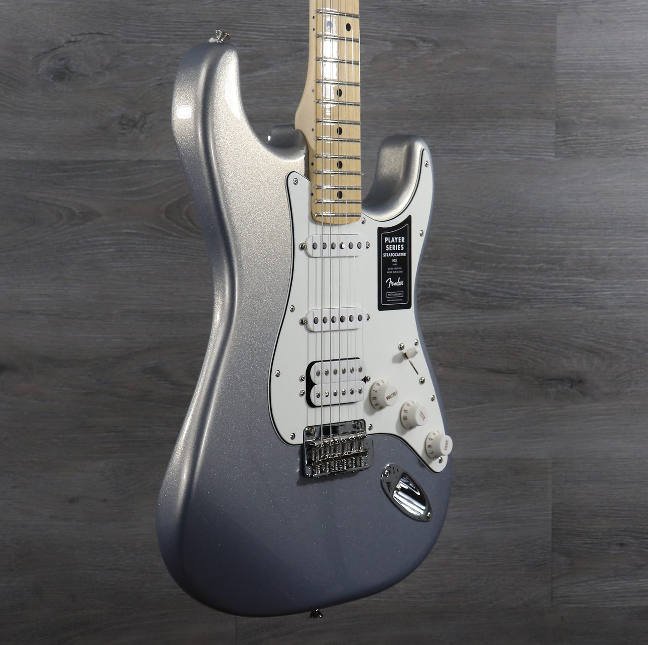 Fender Player Stratocaster HSS with Maple Fretboard Silver