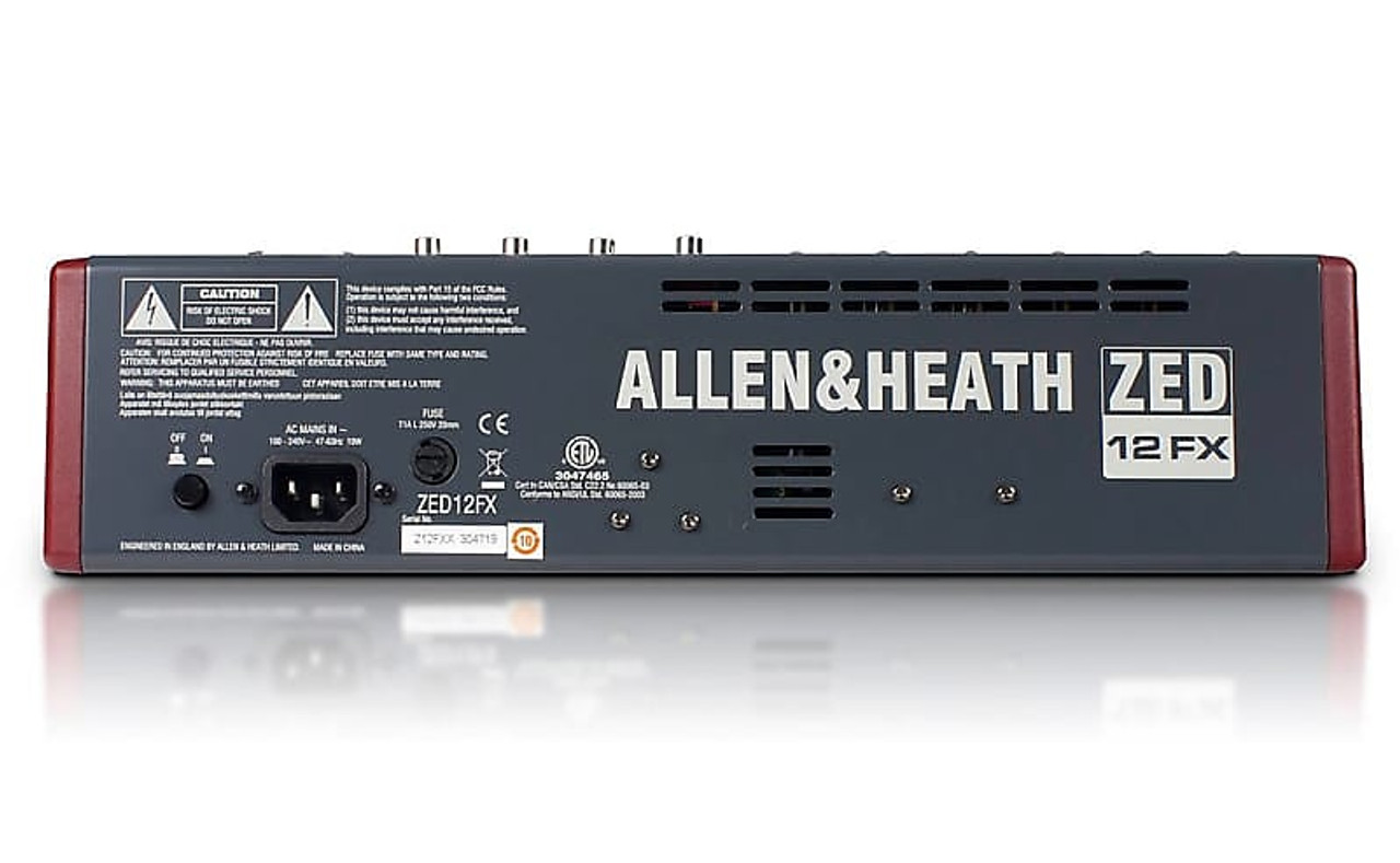 にラックマ ALLEN&HEATH 通販 PayPayモール ZED12FX ZED12FX/X