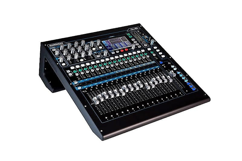 Allen & Heath QU-16C Chrome Edition 16-Channel Digital Mixer Black