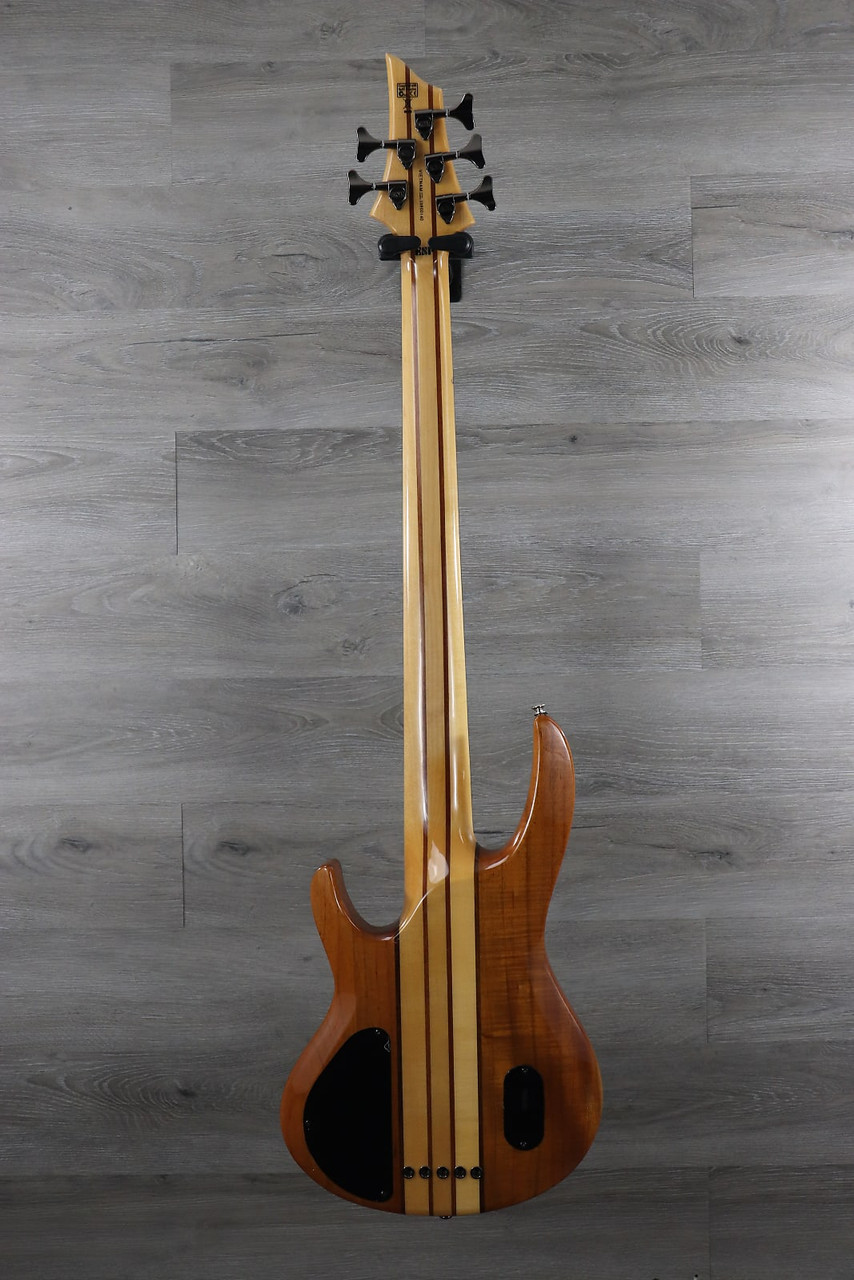 ESP LTD B-5E Mahogany Natural Satin - K&S Music Center LLC