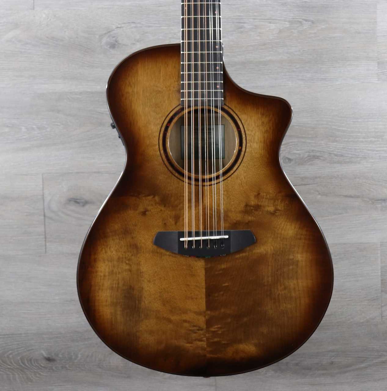Breedlove Pursuit Exotic S Concert Amber 12 String CE Amber - K&S