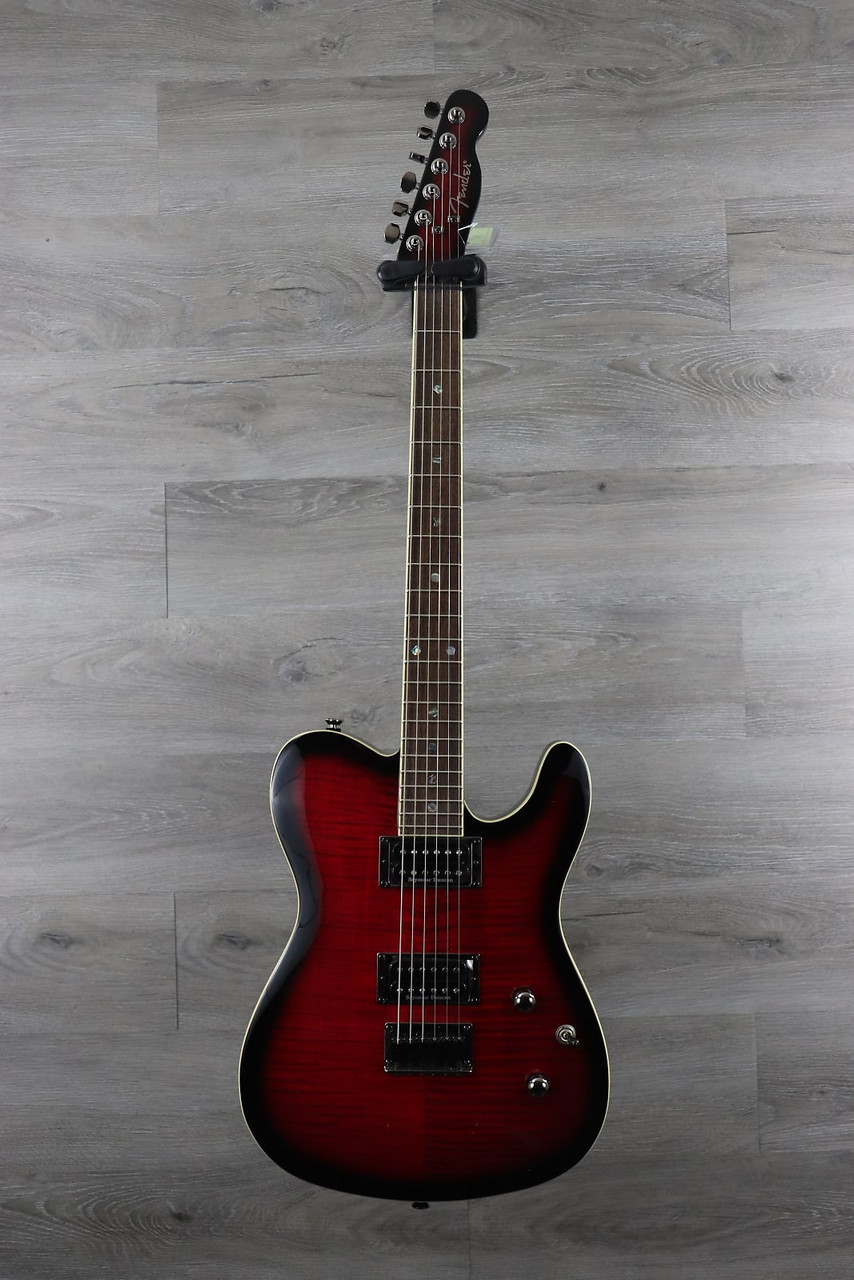 Fender Special Edition Custom Telecaster FMT HH Black Cherry 