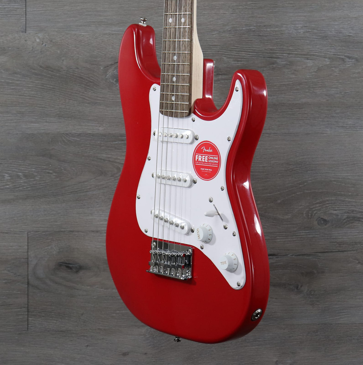 Squier Mini Stratocaster V2 with Laurel Fretboard Dakota Red - K&S