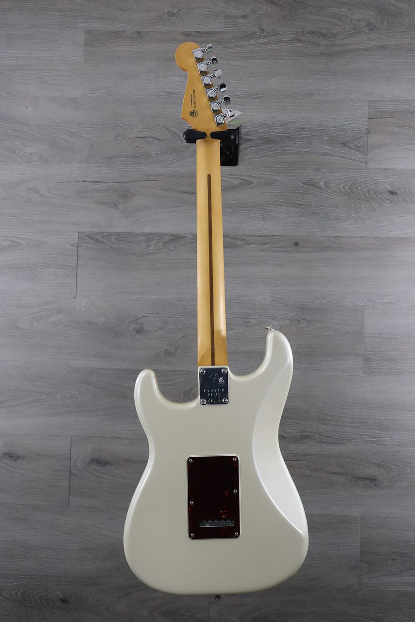 ギター Fender Player Plus Stratocaster Fender Player Plus Stratocaster Olympic Pearl - Willcutt Guitars