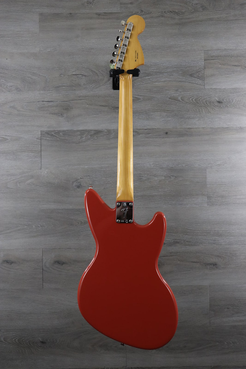 Fender Kurt Cobain Signature Jag-Stang Left-Handed Fiesta Red
