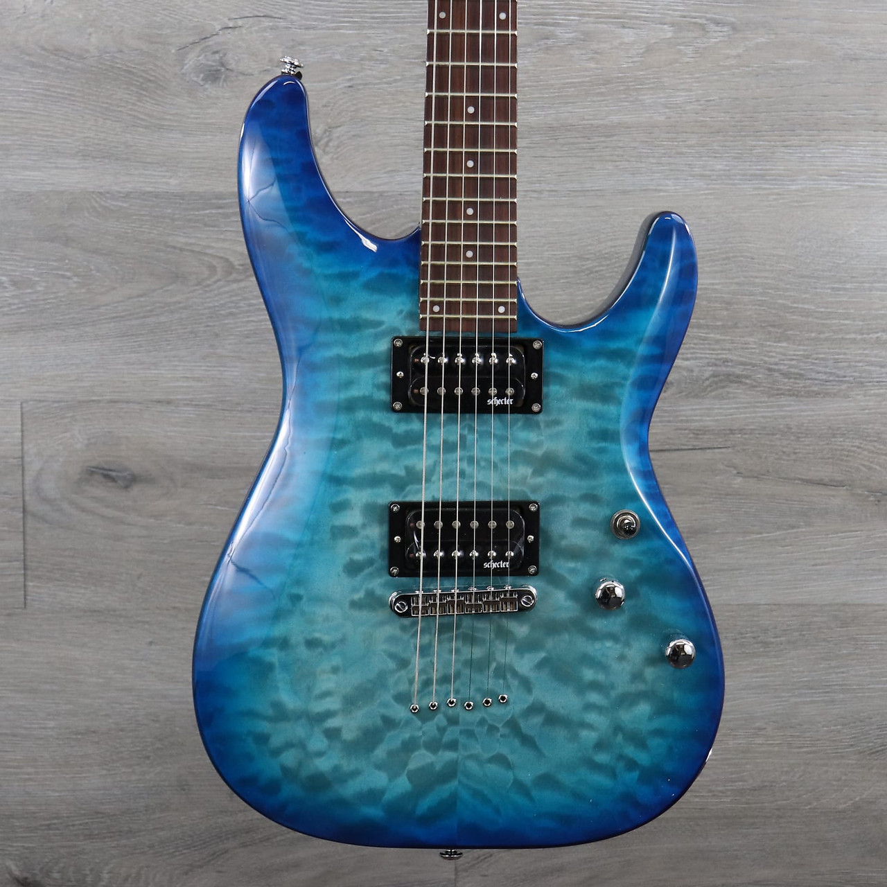 ギター Schecter C6 PLUS OBB(Ocean Blue Burst) Schecter C-6 PLUS OBB