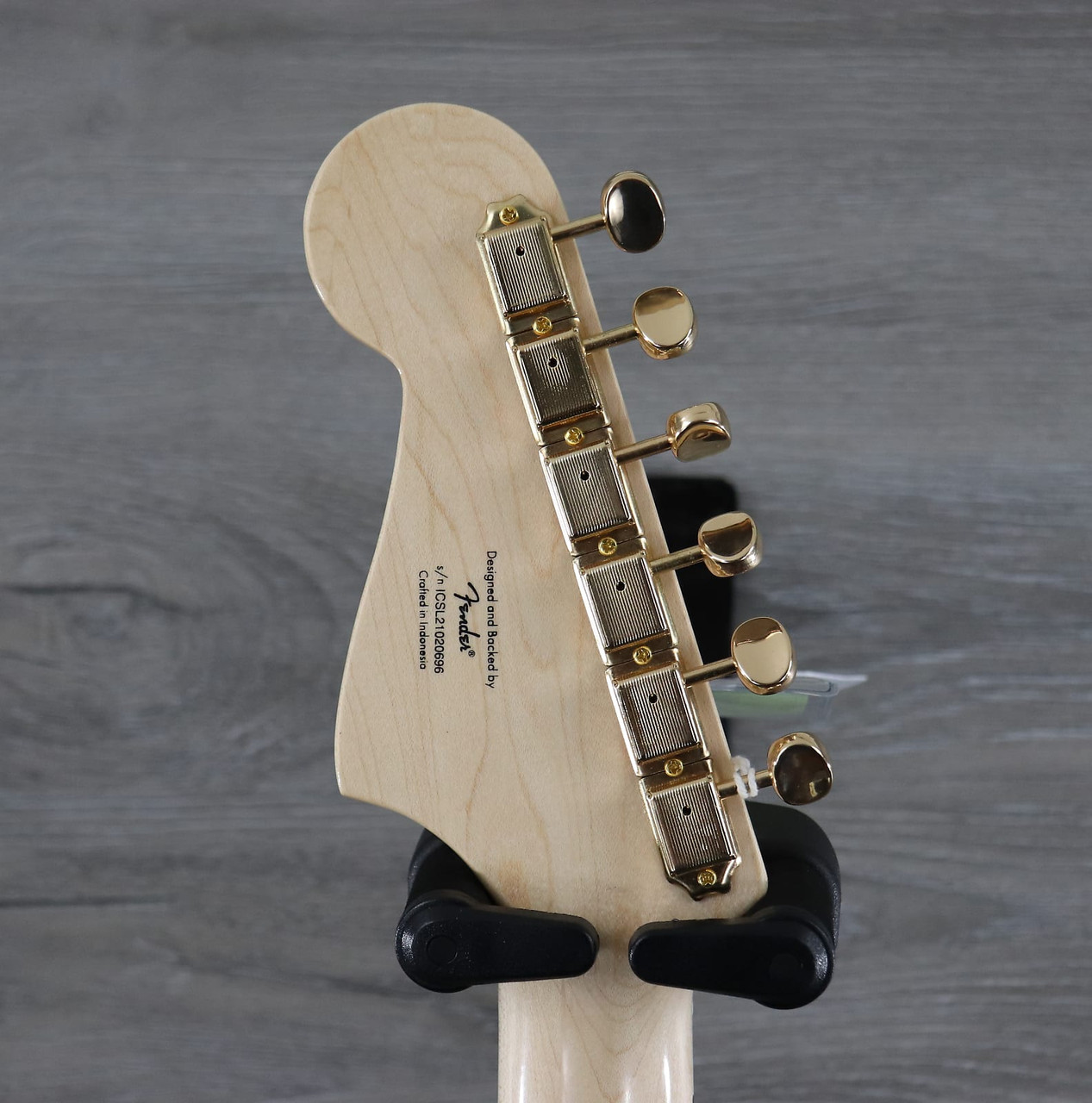 Squier 40th Anniversary Gold Edition Jazzmaster Olympic White