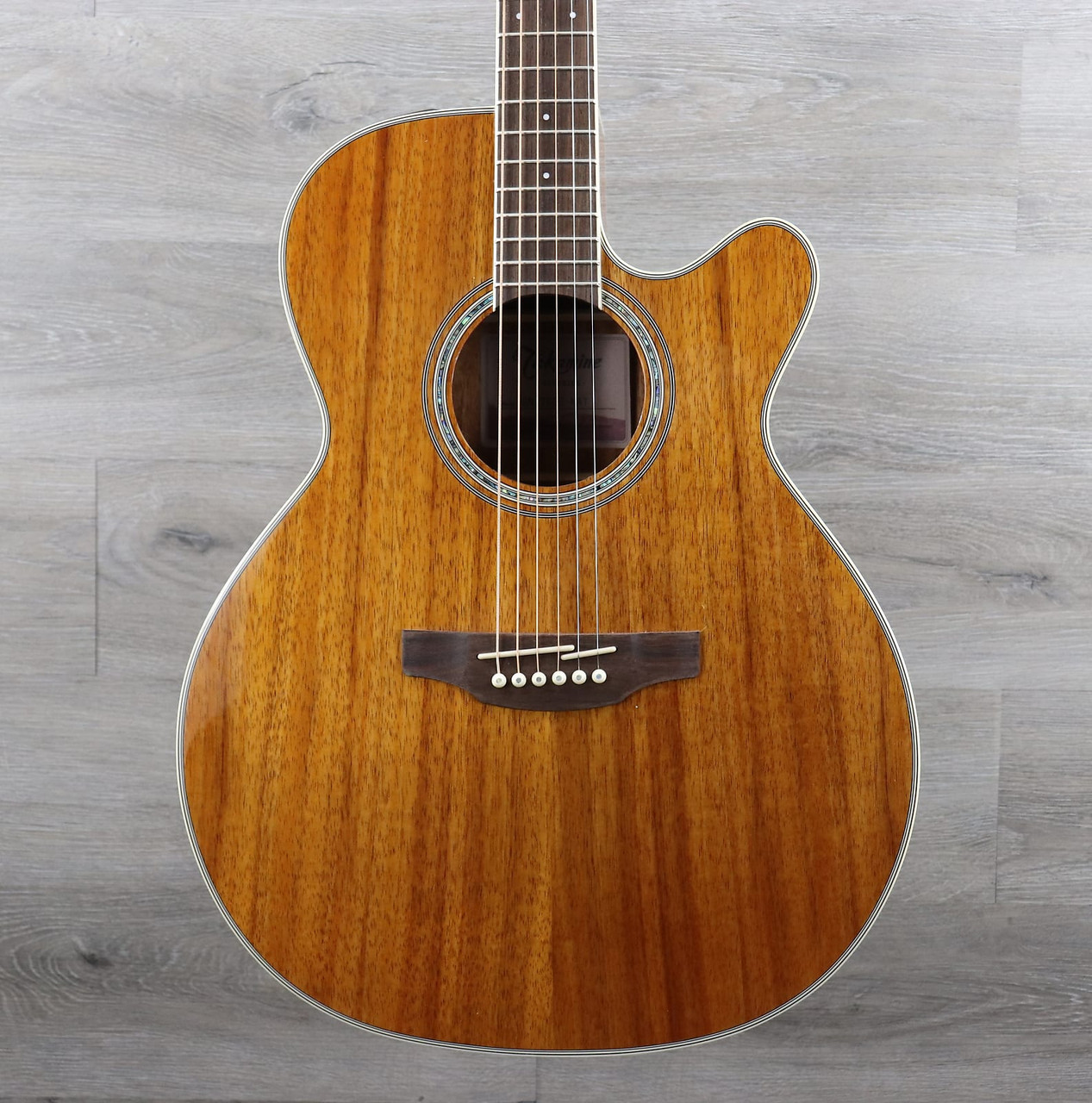 Takamine GN77-KCE Koa NEXC with Electronics Natural - K&S Music